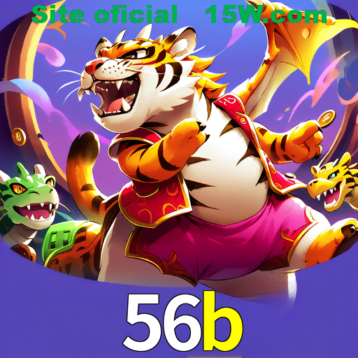 Imagem promocional da 56b mostrando a plataforma e suas vantagens